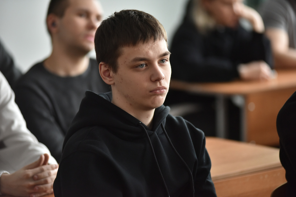 Участник лекций кандидатов наук из Новосибирска